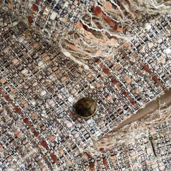 Tagliatore frayed edges tweed jacket, Size 42 - Picture 11 of 12